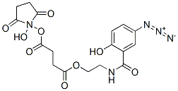 CAS#: 131483-43-7, 1-(N-(2-Hydroxy-5-Azidobenzoyl)-2-Aminoethyl)-4-(N-Hydroxysuccinimidyl)Succinate