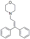 CAS 登录号：13150-58-8， 4-(3,3-二苯基烯丙基)吗啉