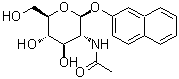 CAS 登录号：131531-82-3， 2-萘基 2-乙酰氨基-2-脱氧-beta-D-吡喃葡萄糖苷