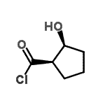 CAS 登录号：131622-58-7， (1R,2S)-2-羟基环戊烷羰基氯化物