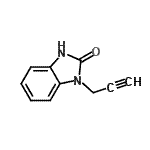 CAS#: 131637-19-9, 1-(2-Propyn-1-Yl)-1,3-Dihydro-2H-Benzimidazol-2-One