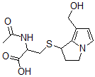 CAS 登录号：131711-46-1， 2-乙酰氨基-3-[[7-(羟基甲基)-2,3-二氢-1H-吡咯里嗪-1-基]硫基]丙酸