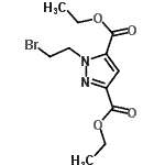 CAS#: 131727-29-2, Diethyl 1-(2-Bromoethyl)-1H-Pyrazole-3,5-Dicarboxylate