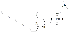 CAS#: 131736-67-9, 2-(Dodecanoylamino)Hexyl 2-Trimethylazaniumylethyl Phosphate