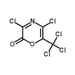 CAS#: 131882-10-5, 3,5-Dichloro-6-(Trichloromethyl)-2H-1,4-Oxazin-2-One