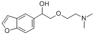 CAS#: 131964-42-6, 1-(1-Benzofuran-5-Yl)-2-(2-Dimethylaminoethoxy)Ethanol