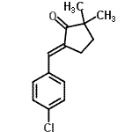 CAS#: 131984-21-9, (5E)-5-(4-Chlorobenzylidene)-2,2-Dimethylcyclopentanone