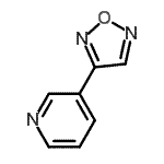 CAS#: 131988-03-9, 3-(1,2,5-Oxadiazol-3-Yl)Pyridine