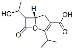CAS 登录号：132015-05-5， (5R)-6-(1-羟基乙基)-7-氧代-3-丙-2-基-4-氧杂-1-氮杂双环[3.2.0]庚-2-烯-2-羧酸