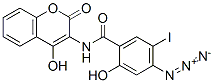 CAS#: 132031-99-3, 4-Azido-2-Hydroxy-N-(2-Hydroxy-4-Oxochromen-3-Yl)-5-Iodobenzamide