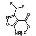 CAS#: 132066-24-1, Methyl 5-Amino-3-(Difluoromethyl)-1,2-Oxazole-4-Carboxylate