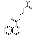 CAS 登录号：132104-09-7， 6-(1-萘基)-6-氧代己酸
