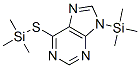 CAS 登录号：132151-80-5， 三甲基-(6-三甲基硅烷基硫基嘌呤-9-基)硅烷