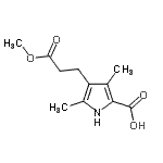 CAS#: 13219-76-6, 4-(3-Methoxy-3-Oxopropyl)-3,5-Dimethyl-1H-Pyrrole-2-Carboxylic Acid