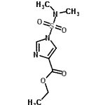 CAS 登录号：132253-58-8， 乙基1-(二甲基氨基磺酰基)咪唑-4-羧酸酯