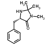 CAS 登录号：132278-63-8， (5S)-5-苄基-2,2,3-三甲基-4-咪唑烷酮
