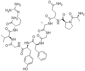 CAS 登录号：132309-70-7， 蝗速激肽III