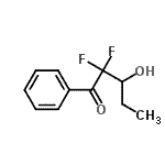 CAS#: 132365-90-3, 2,2-Difluoro-3-Hydroxy-1-Phenyl-1-Pentanone