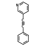 CAS#: 13238-38-5, 3-(Phenylethynyl)Pyridine