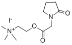 CAS#: 132382-13-9, Trimethyl-[2-[2-(2-Oxopyrrolidin-1-Yl)Acetyl]Oxyethyl]Azanium Iodide