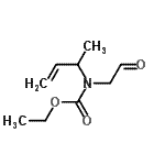 CAS#: 132414-77-8, Ethyl 3-Buten-2-Yl(2-Oxoethyl)Carbamate
