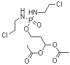 CAS#: 132432-63-4, N,N'-Bis(2-chloroethyl)-Phosphorodiamidic acid 3,3-bis(acetyloxy)propyl ester