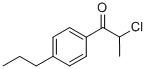 CAS 登录号：132560-67-9， (2R)-2-氯-1-(4-丙基苯基)丙-1-酮