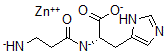 CAS#: 132613-07-1, Zinc 2-[(3-Azanidyl-1-Oxidopropylidene)Amino]-3-(3H-Imidazol-4-Yl)Propanoate