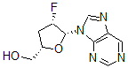 CAS 登录号：132722-90-8， [(2S,4S,5R)-4-氟-5-嘌呤-9-基四氢呋喃-2-基]甲醇