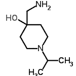 CAS 登录号：132740-55-7， 4-(氨基甲基)-1-异丙基-哌啶-4-醇