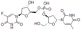 CAS 登录号：13276-67-0， 胸苷酰-(3'-5')-2'-脱氧-5-氟尿苷