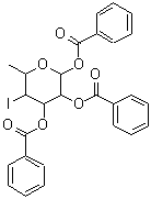 CAS 登录号：132867-78-8， 1,2,3-三-O-苯甲酰基-4,6-二脱氧-4-碘吡喃己糖
