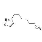 CAS#: 132869-14-8, 3-Heptyl-1,2-Oxazole