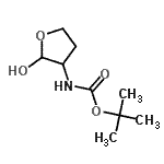 CAS#: 132872-26-5, Tert-Butyl N-(2-Hydroxytetrahydrofuran-3-Yl)Carbamate