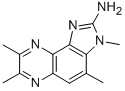 CAS 登录号：132898-07-8， 3,4,7,8-四甲基咪唑并[4,5-f]喹喔啉-2-胺