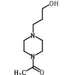 CAS 登录号：132917-41-0， 1-[4-(3-羟基丙基)-1-哌嗪基]乙酮