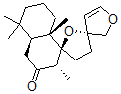 CAS 登录号：132922-55-5， 15,16-二环氧半日花烷-14-烯-7-酮
