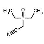 CAS 登录号：13298-29-8， (二乙基磷酰)乙腈