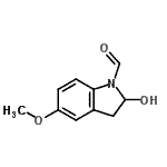 CAS#: 13303-70-3, 2-Hydroxy-5-Methoxy-1-Indolinecarbaldehyde