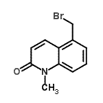 CAS 登录号：133032-60-7， 5-(溴甲基)-1-甲基-2(1H)-喹啉酮