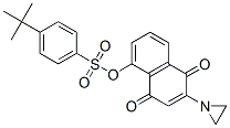 CAS#: 133042-00-9, [6-(Aziridin-1-Yl)-5,8-Dioxonaphthalen-1-Yl] 4-Tert-Butylbenzenesulfonate