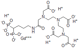 CAS#: 133049-44-2, Gadolinium Dtpa-4-aminobutane-1,1-diphosphonate