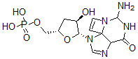 CAS 登录号：133073-61-7， 3,N(4)-乙烯桥-3'-脱氧鸟苷单磷酸酯