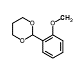 CAS 登录号：13309-95-0， 2-(2-甲氧基苯基)-1,3-二恶烷