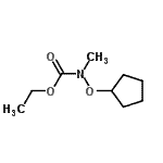 CAS#: 133146-78-8, Ethyl (Cyclopentyloxy)Methylcarbamate