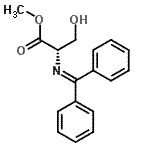 CAS#: 133157-01-4, Methyl N-(Diphenylmethylene)-L-Serinate
