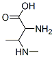 CAS 登录号：13318-97-3， 2-氨基-3-N-甲基氨基丁酸