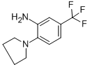 CAS 登录号：133184-80-2， 2-(1-吡咯烷基)-5-(三氟甲基)-苯胺