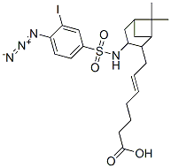 CAS#: 133190-94-0, (E)-7-[3-[(4-Azido-3-Iodophenyl)Sulfonylamino]-7,7-Dimethyl-2-Bicyclo[3.1.1]Heptanyl]Hept-5-Enoic Acid