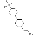 CAS 登录号：133261-31-1， 4-丙基-4'-(三氟甲基)-1,1'-联(环己基)